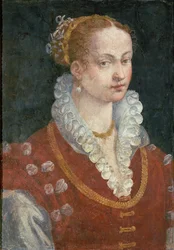 Portrait de Bianca Cappello (c.1542-87) épouse de Francesco de Medici, Grand-Duc de Toscane, c.1585